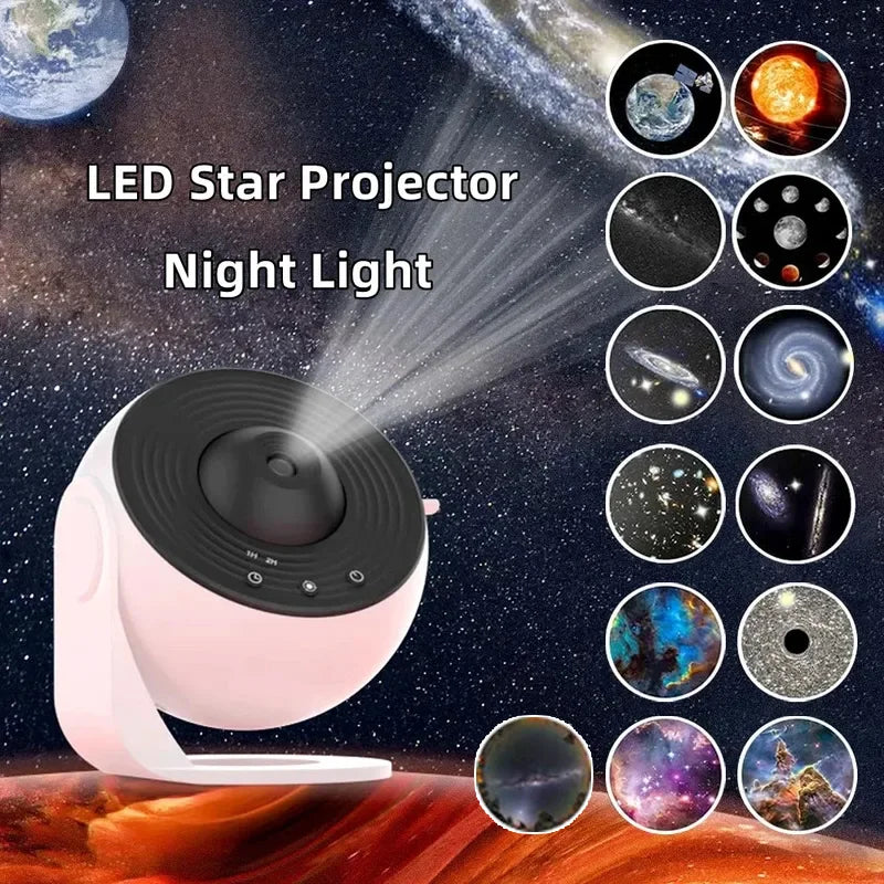 Galaxy Star Projector – Transform Your Room into a Night Sky
