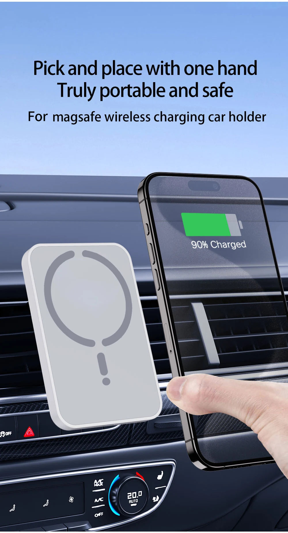 Magsafe Magnetic Car Phone Charger