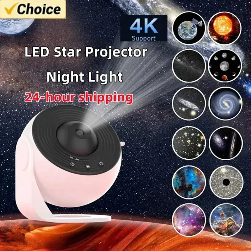 Galaxy Star Projector – Transform Your Room into a Night Sky