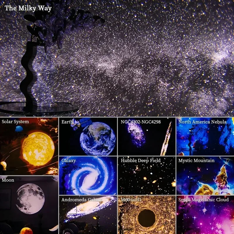 Galaxy Star Projector – Transform Your Room into a Night Sky